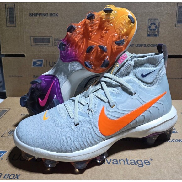 Nike Alpha Huarache NXT MCS Mid Baseball Cleats HF1132-001 Men\'s Size 11 RARE main image 8